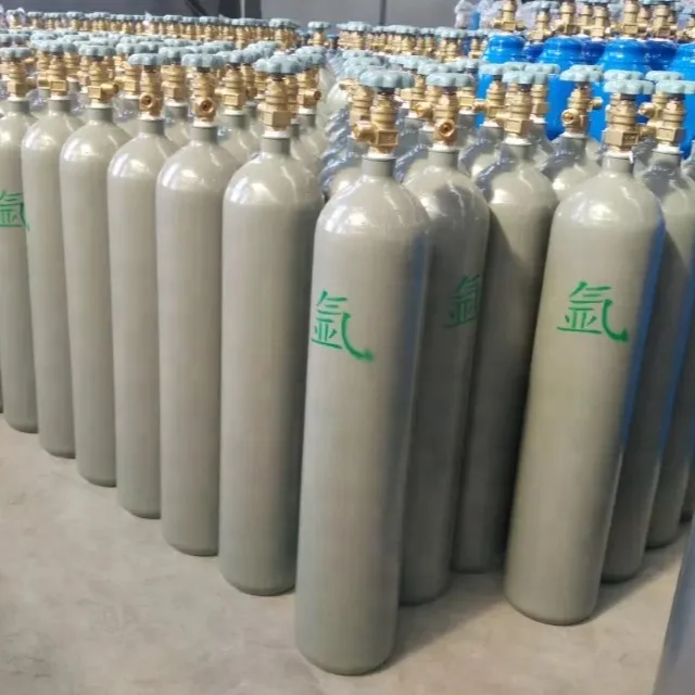 small capacity seamless argon gas cylinder for sale
