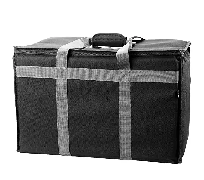Commercial food delivery bag,Heavy Duty Bag with Strong Insulation.Large Capacity  (23x14x15).