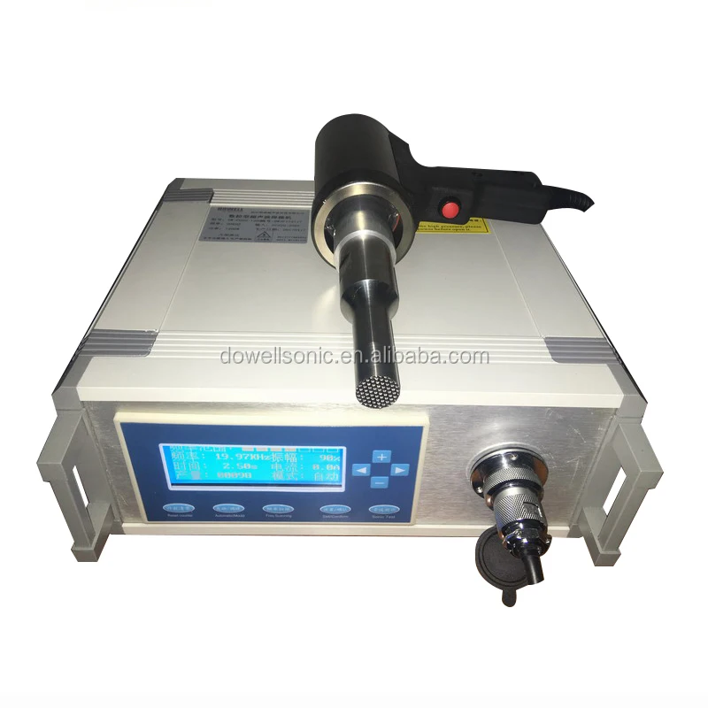 DW-WD20-1200 DOWELLSONIC portable ultrasound 20khz ultrasonic welder riviting machines for car industrial