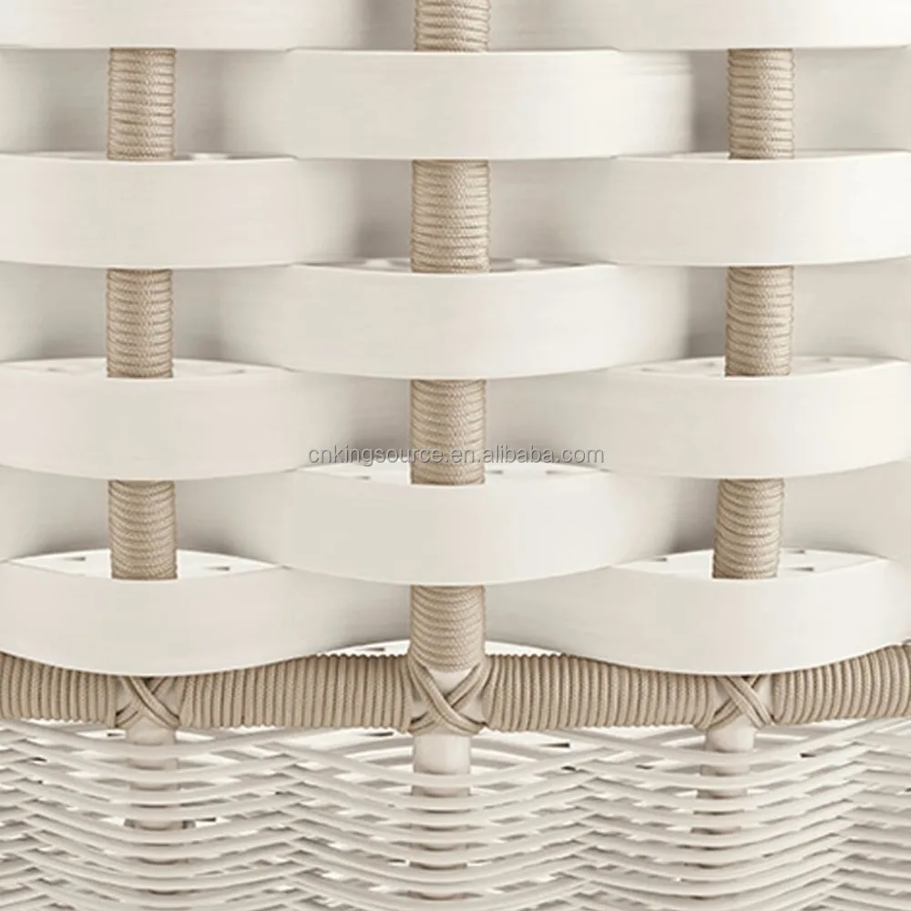 
All Weather Patio Furniture Wicker Swing Sofa Rattan Hanging Chair 