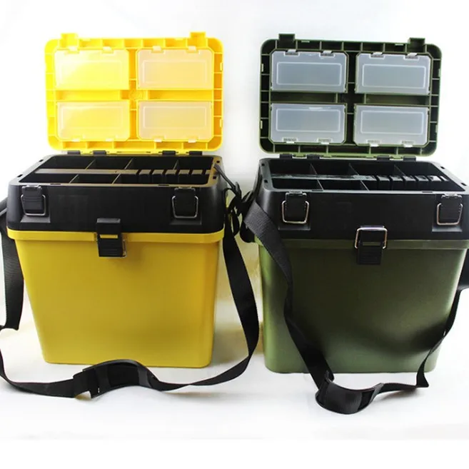 Manufacture direct sales plastic high quality  fishing tackle box