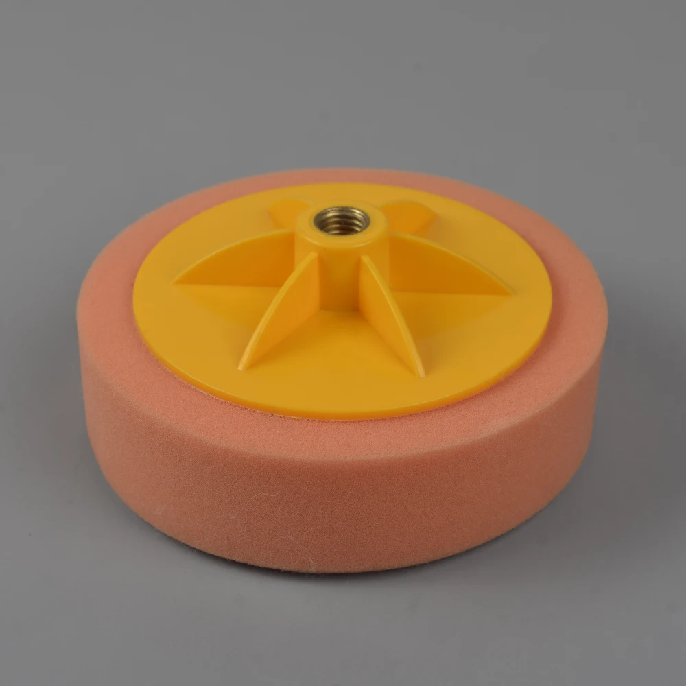 6 inch car beauty sponge polishing pad remove scratches coarse medium fine mirror foam polishing pad