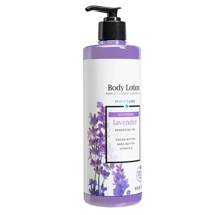 Private Label Moisturizing Smoothing Vitamin E Lavender Body Cream Lotion