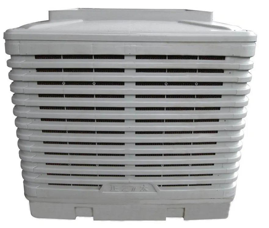 without freon evaporative air cooler wall-mounted 18000CBM/h down discharge up environmental