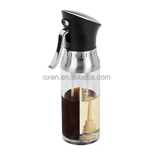 180ml plastic bottle hose dispenser/manual pressure olive oil pump sprayer