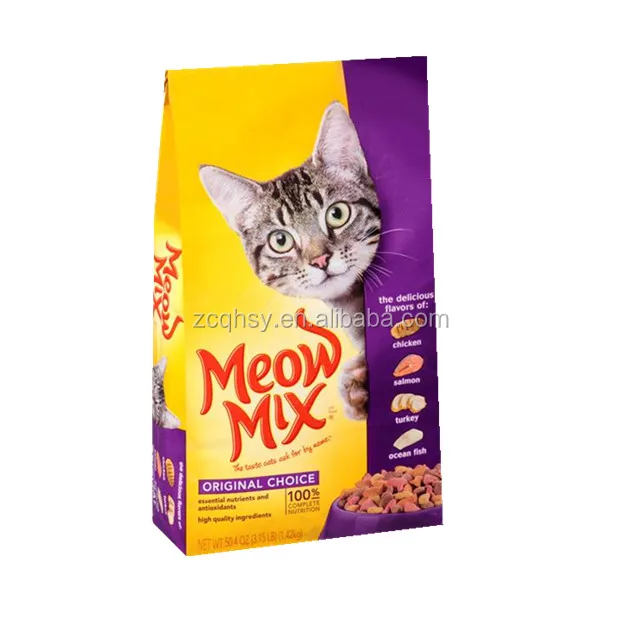 ПП тканых мешков, корма/собак и кошек пищевая упаковка ламинированные полипропиленовые мешки