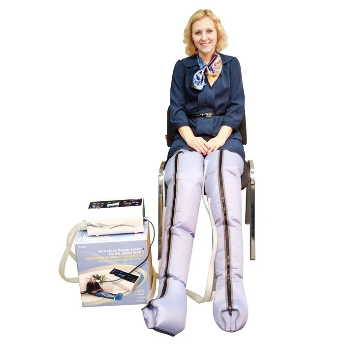 Senyang CE Approved medical physiotherapy equipment PT1002 Air pressure leg massager lymphatic drainage machine