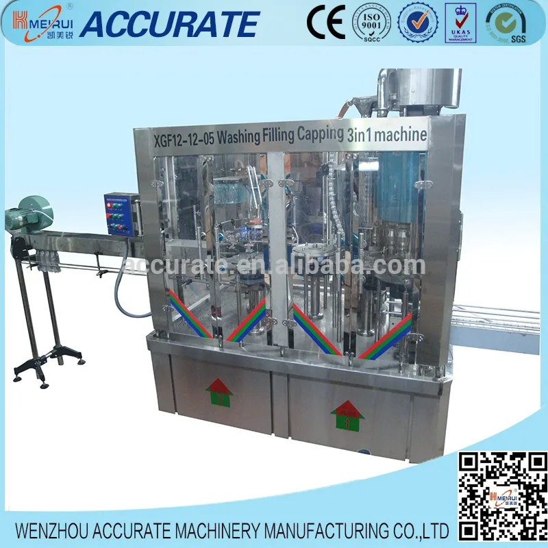 Mineral Water Cup Stand Up Bag Pure Water CO2 Ampoule ABC Powder Plastic Pipe Filling And Capping M