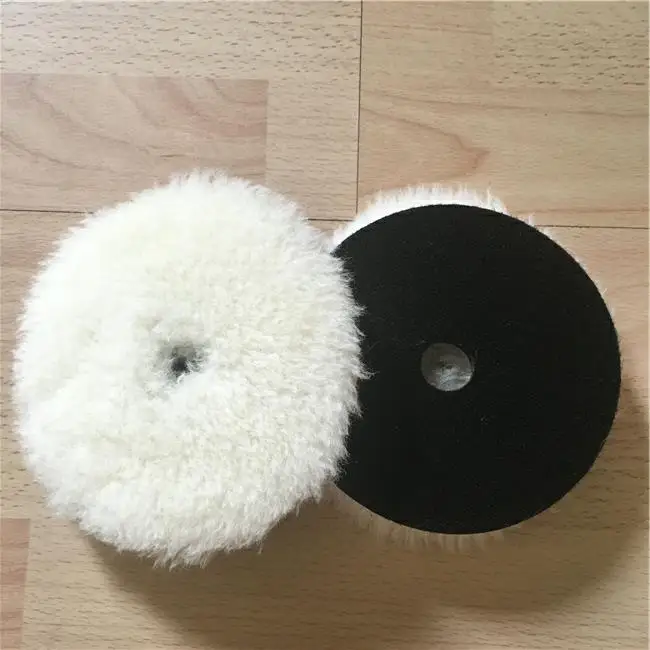 100% wool polishing pad