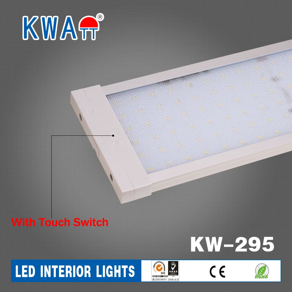 Factory High Quality High lumen Newest with touch switch 12V-28 Vehicle Auto Interior Lights for Caravan,Cabin,RV With CE RoHS