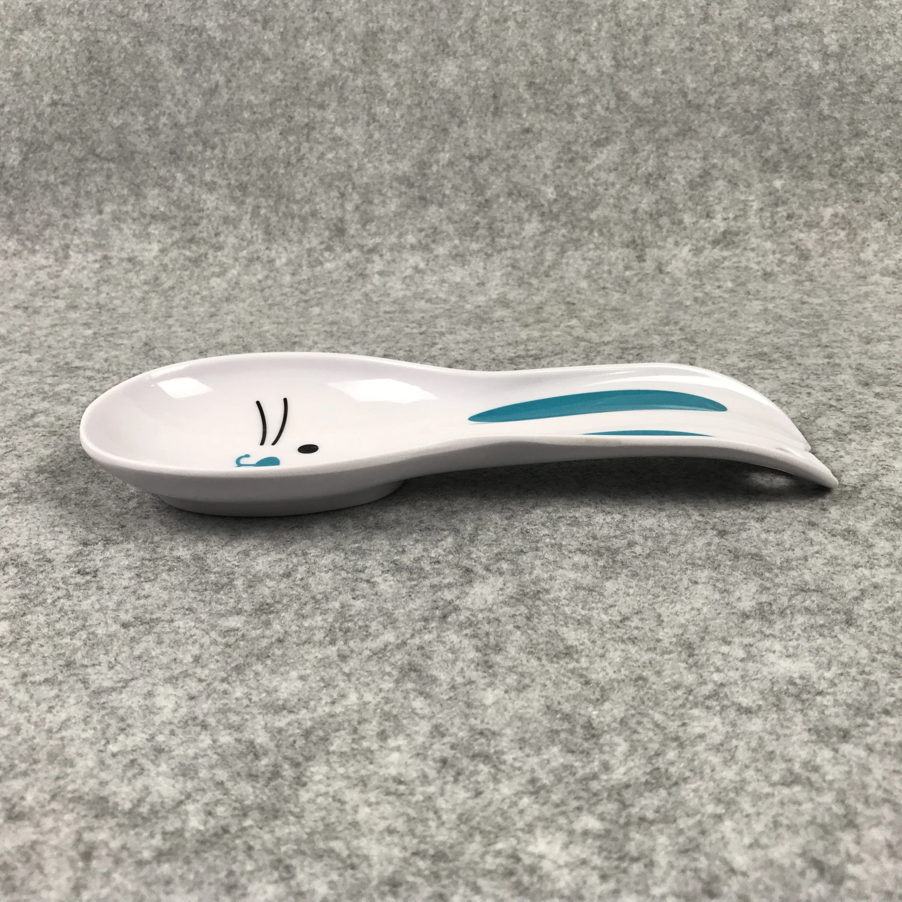 
Rabbit design melamine spoon rest 