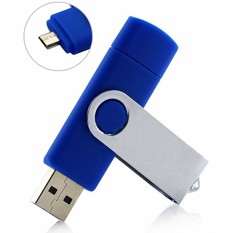Pen Drive 2 In 1 Function Pendrive high quality USB 3.0 8gb 16gb 32gb 64gb dual port for Android Phone