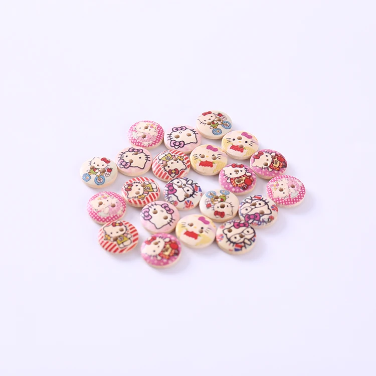 2 Holes Wholesale Wood Sewing Buttons