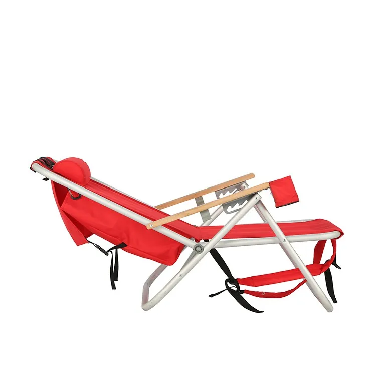 Outdoor Aluminum Folding Portable Backpack Beach Chairs Buy in Bulk