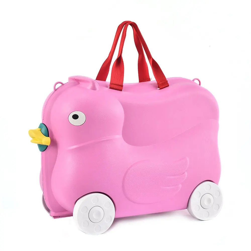 Colorful Cartoon Shape Travel Trolley Baby Suitcase Luggage Bag For Children
