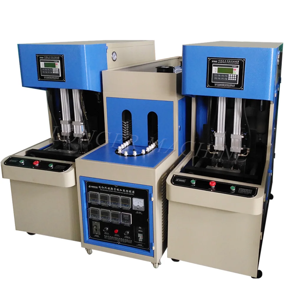 
manual PET blow machine price/2L semi automatic blowing machine,water bottle making machine 