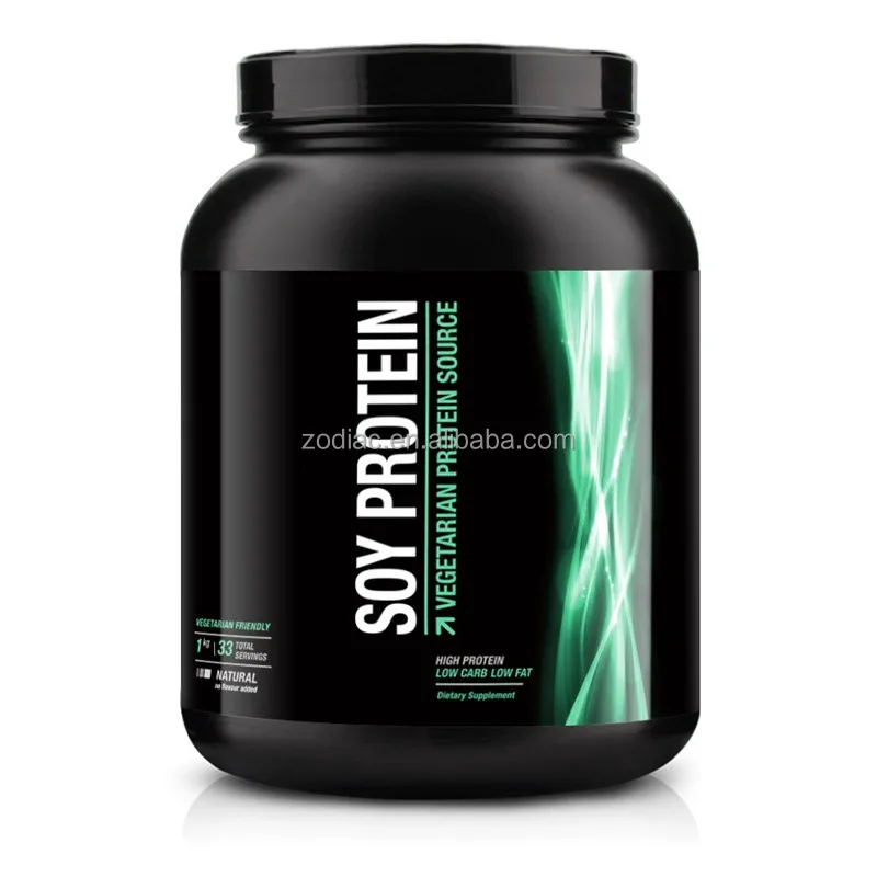 Food Additive Soy Protein Isolate90% NON-GMO isolated soy protein powder for Healthy Muscles