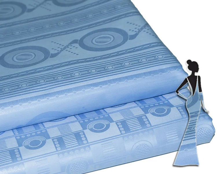 Bazin Riche Textile Knit Custom Jacquard Brocade Fabric Germany Quality