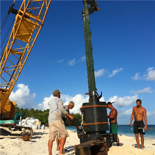 Professional DD40/DD45 Guide Rod diesel Pile Drive Hammer for Sale in South-east Asia