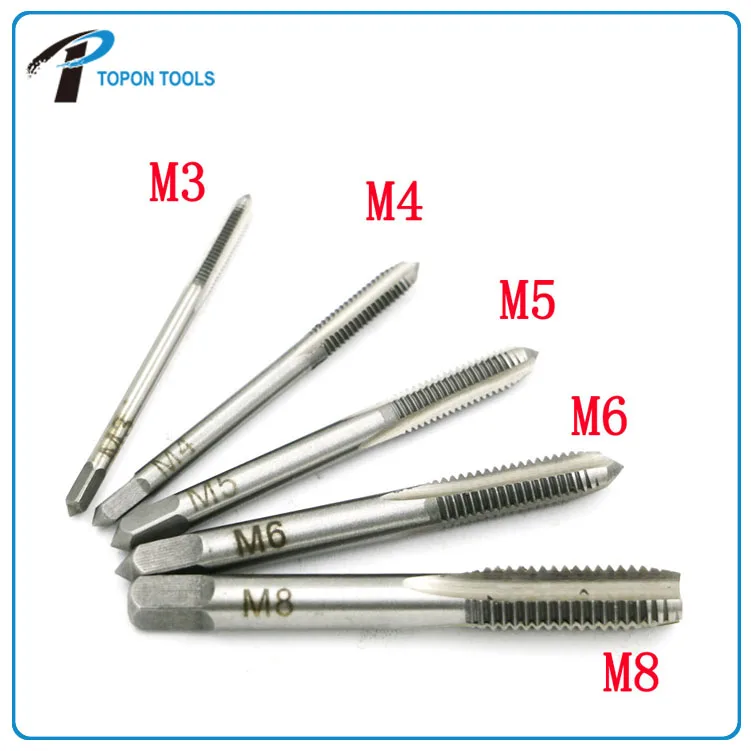 HSS Steel Speed Steel HSS Machine Screw Thread Plug Taps