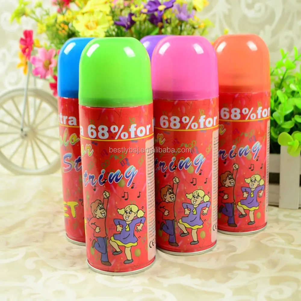 Best Price Balloon Silly String Spray for Party Wedding Festival