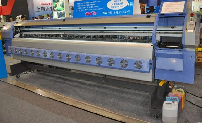E320 4 DX5 heads Advertisement Poster Printing Machine 3.2m Large Format Plrinter Flex Banner Vinyl Plotter