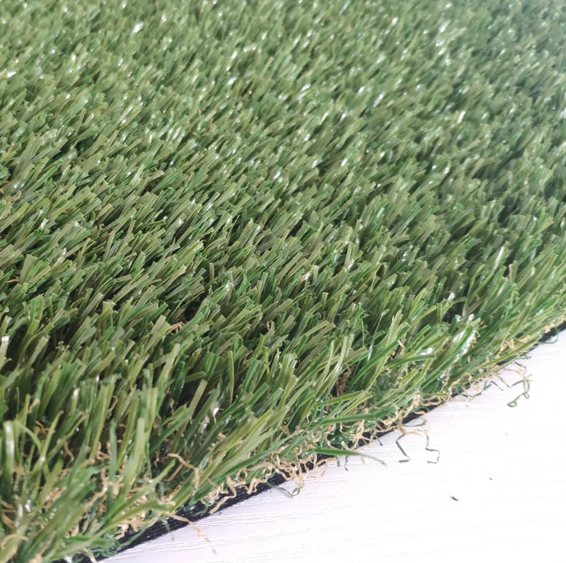 Stock PE PP Synthetic artificial  grass Chinese  supplier synthetic turf grass for garden landscaping