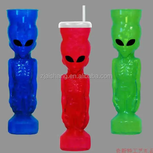 Party Blue Drinking Plastic Slush Yard Cup For Wholesale