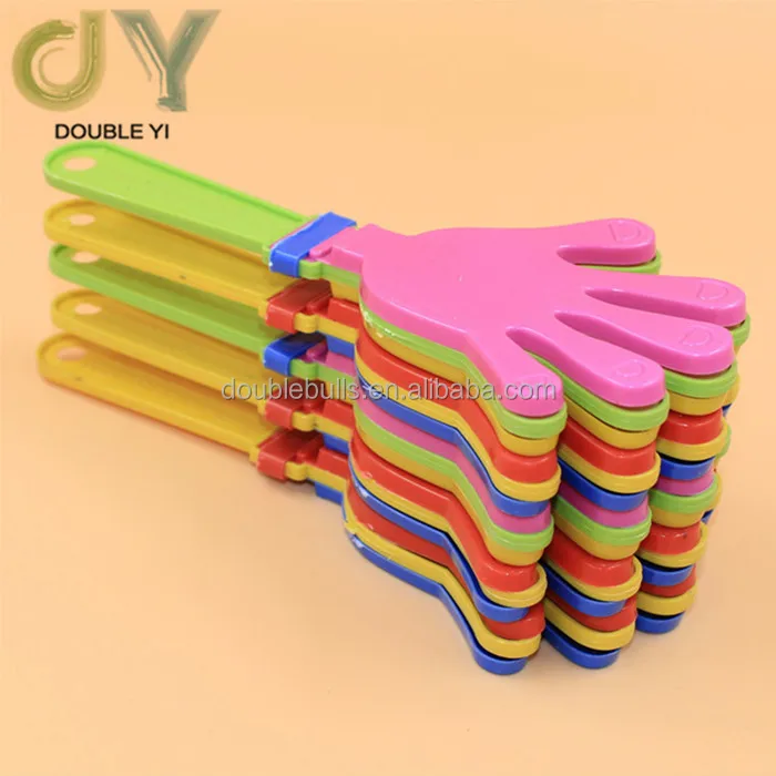 Eco-friendly Plastic Toys Hand Clappers / Sports Clap Hands