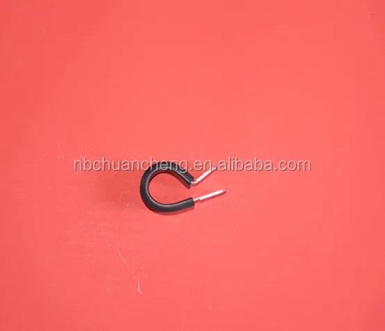 
1Inch Stainless Steel Cable Clamp,Rubber Cushioned Insulated Clamp 
