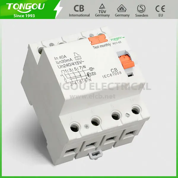 Torc1-63 16a-32a, 40a-63a, 4p, оценка tongou узо