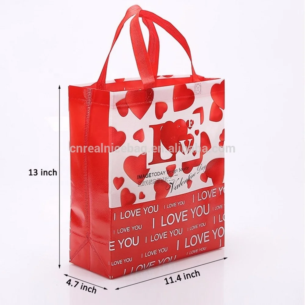 Promotional Cheap Price Shopping Durable Eco Heat Sealed Laminated Non-woven Gift pp Tote Bag with custom printing