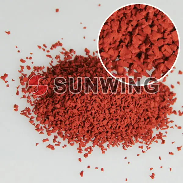 Цветные EPDM резиновые гранулы для напольных покрытий. - Sunwing