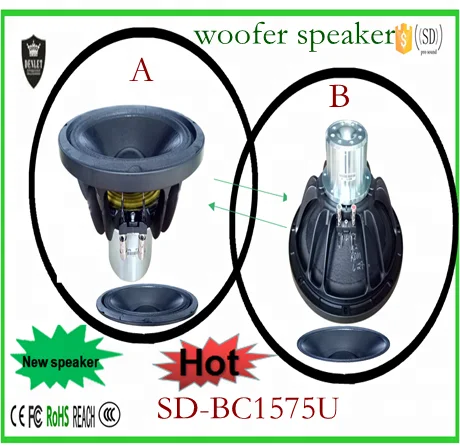 hot sale 15 inch woofer speaker with extended LF Neodymium Drive  15 inch woofer with high  Frequency  Range