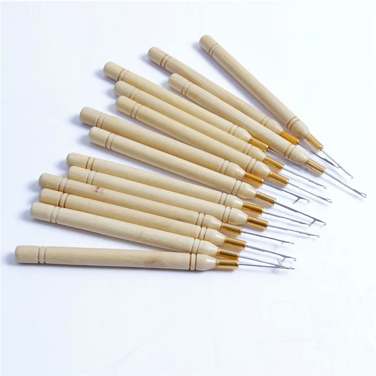 Factory Price Hair Extension Tools Knitting Crochet Needle Hair Extension Hook Needle