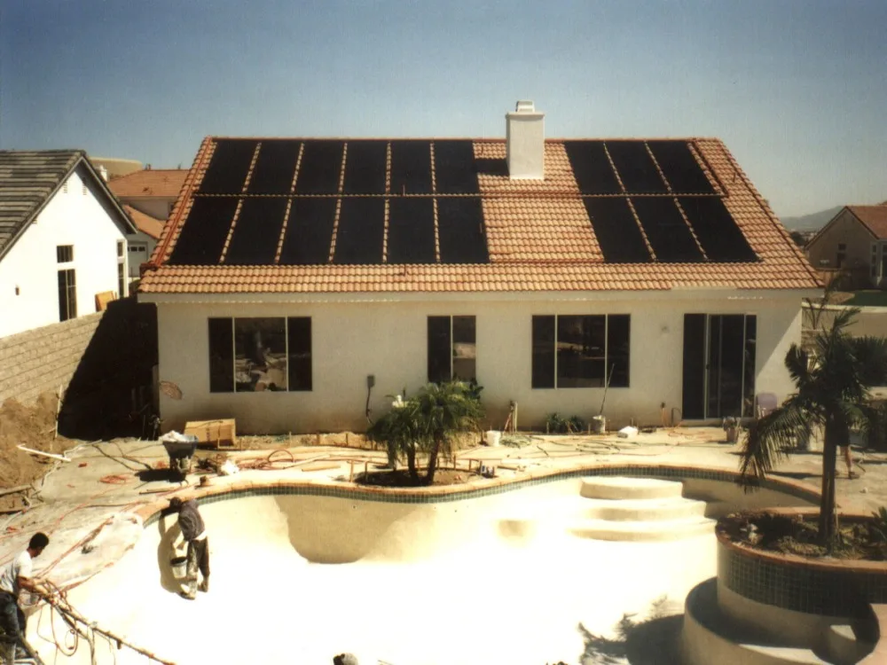 polypropylene flat panels heating swimming or spa pool solar systems