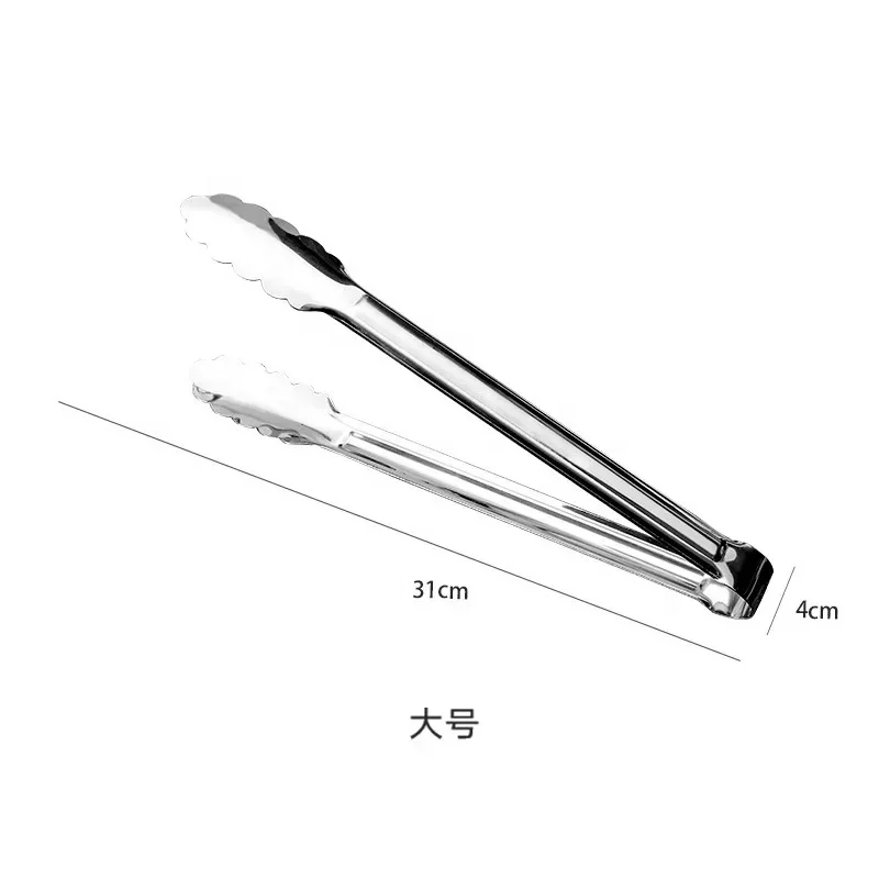 stainless steel food tong