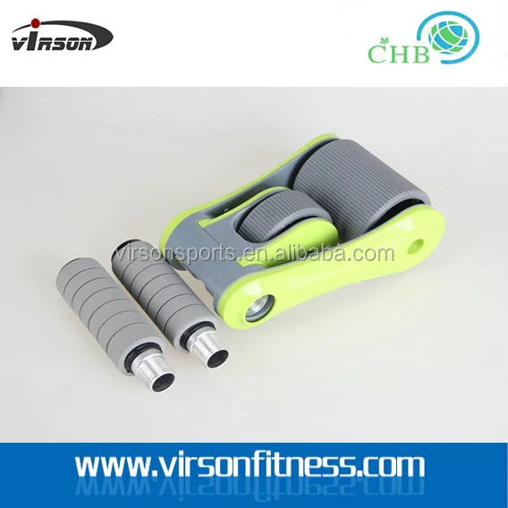 
Wholesale Abdominal Core Fitness Trainer Double Wheel Abdominal Muscle Exercise Roller for Strengthen Muscle Training 
