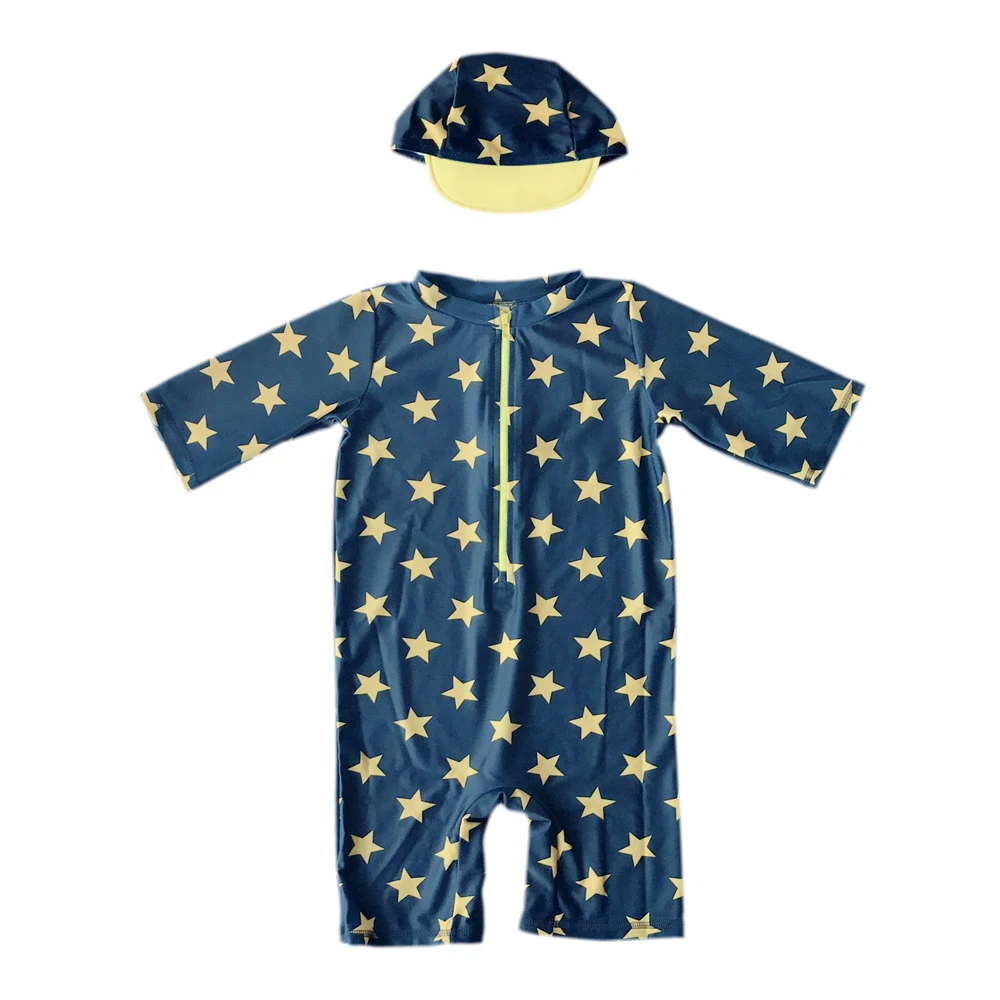 OEM 200pcs customized Hot Wolesae Kids Dry Diving Suit Neoprene Wetsuit Surfing suit children cute swimwear