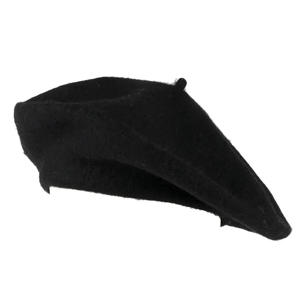 Обычные французские береты из 100% шерсти