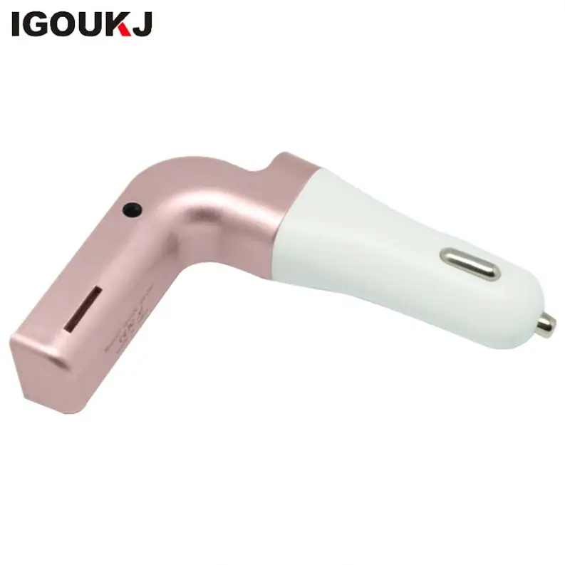 CAR G7 BT FM Transmitter With TF/USB flash drives Music Player SD and USB Charger Features blue ray