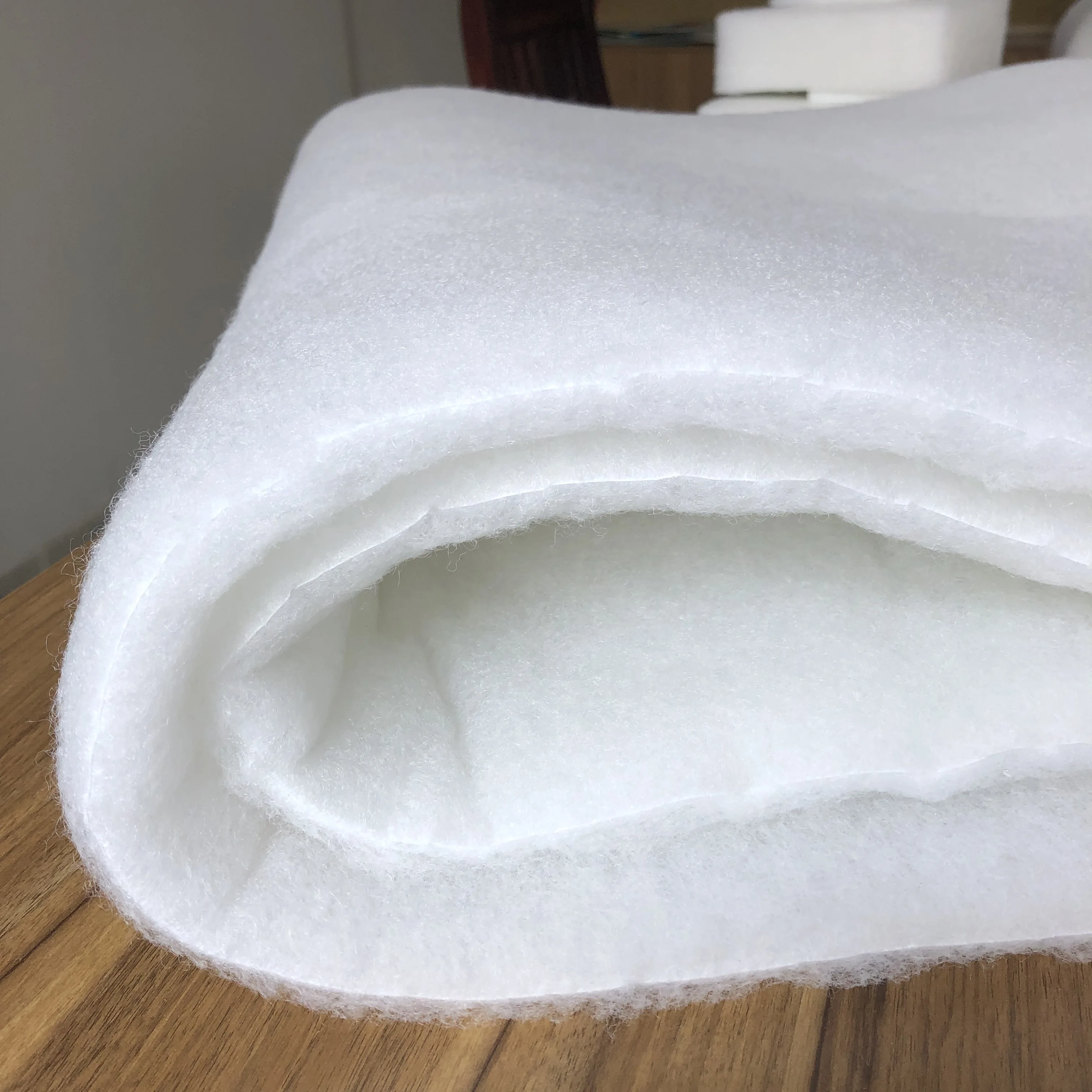Good Quality Thermal bonded polyester wadding for winter clothes/sintepon batting for comforters