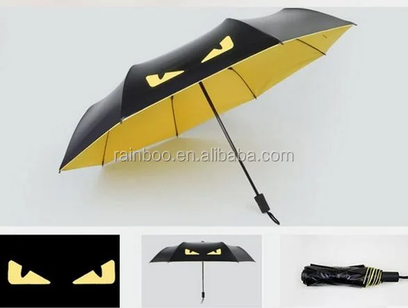 fashion cheap silver coated promotional automatic umbrella