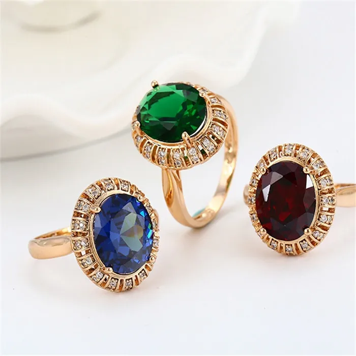 12979 New design top quality fashion 18k gold color gents diamond ring design