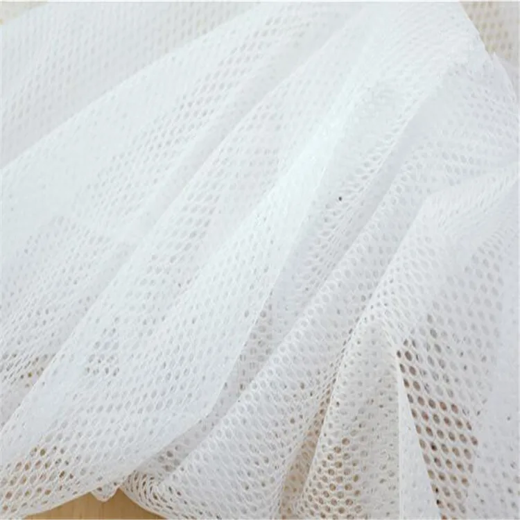 Wholesale 100% polyester air mesh fabric for hats sports wear cheap price handmade DIY fleece fabric