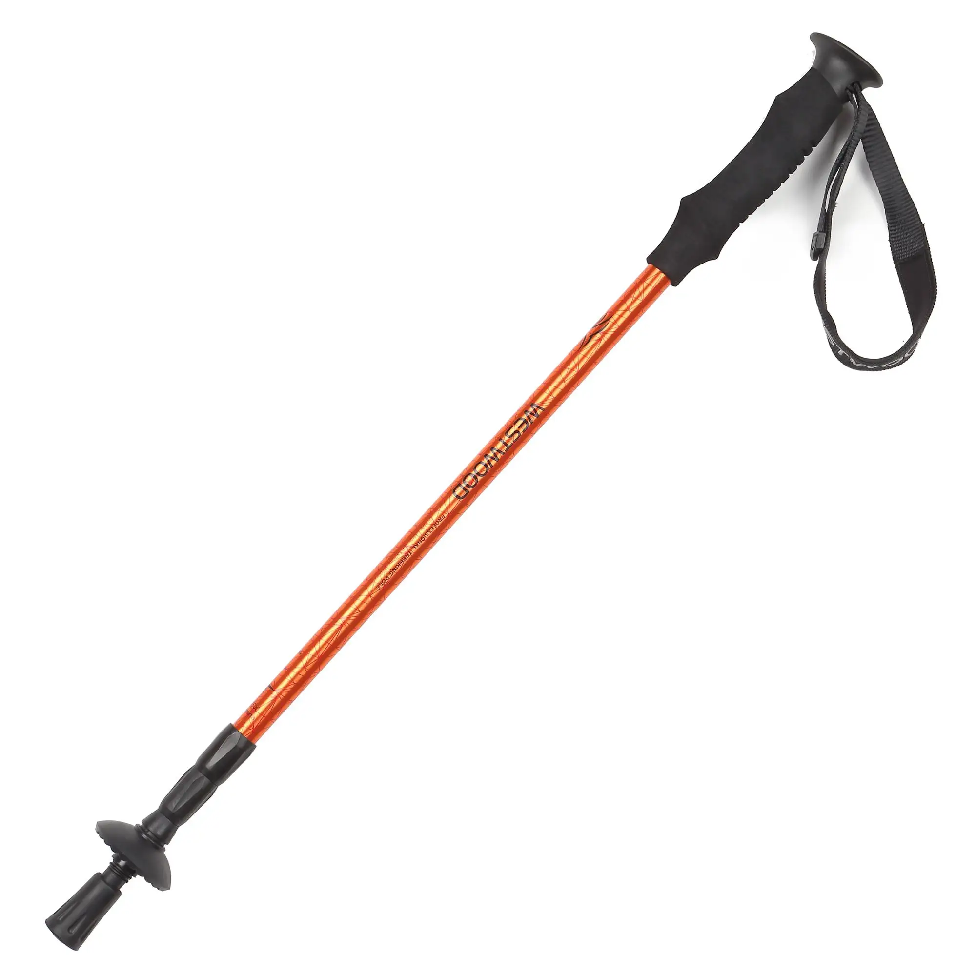 2019 high quality canes telescopic hiking pole trekking poles carbon fiber folding
