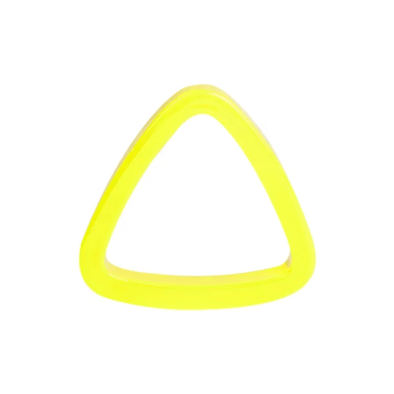 customized fancy women rainbow colour Bangle  neon bracelet resin Bangle