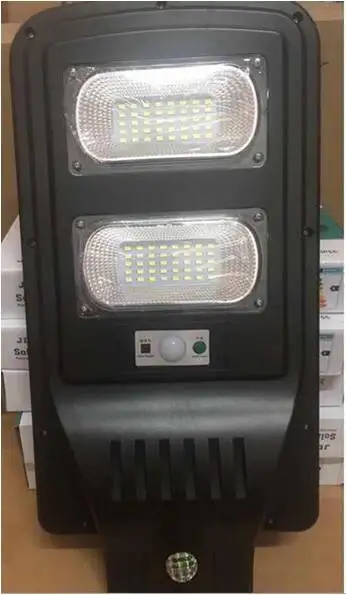 Водонепроницаемый ip65 60 Вт Встроенный все в одном светодиодный солнечный уличный фонарь с датчиком движения