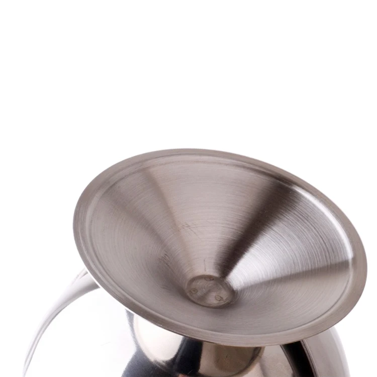 Classic European Style New Design Ball Shape Coffee Canister Salt Storage Pot Seasoning Pot Stainless Steel Spice Jar Sugar Pot