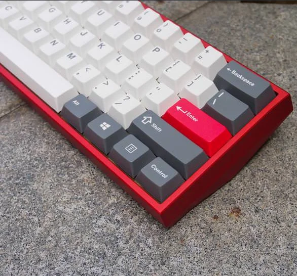 Dadesin OEM 60 75 76 60% aluminum custom keyboard cnc prototype milling aluminum mechanical gaming keyboards case kit